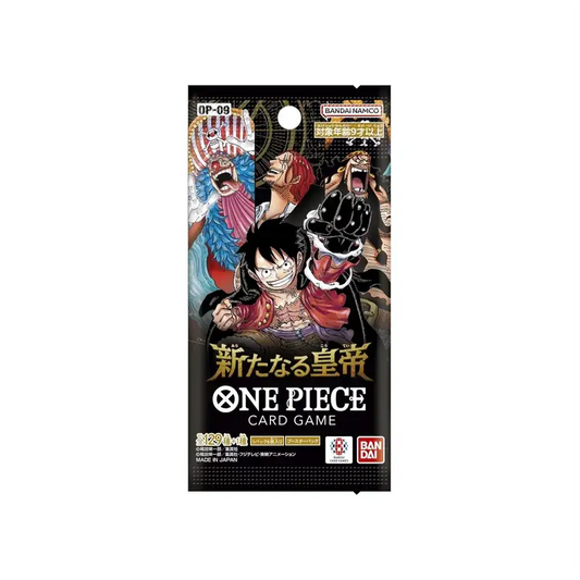 Booster One Piece OP-09 The Four Emperors version japonaise – 6 cartes par booster