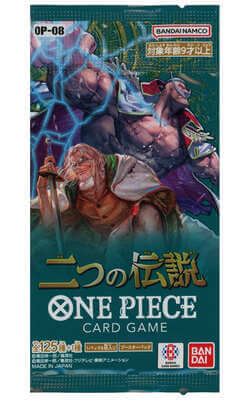 booster op08 one piece two legends 6 cartes