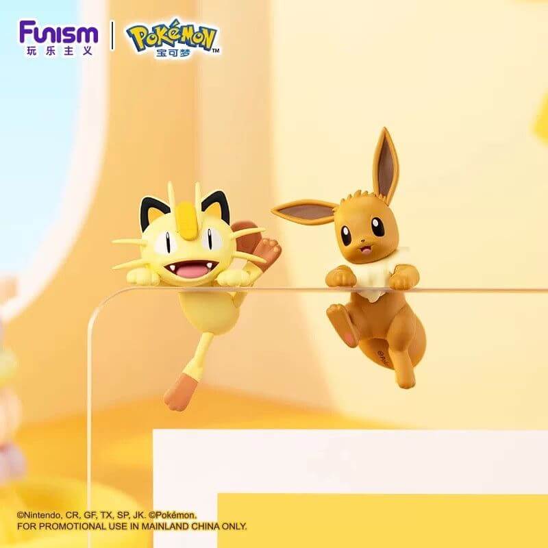 Figurine Pokémon Funism Hippers – Miaouss et Evoli - Trade Hunter