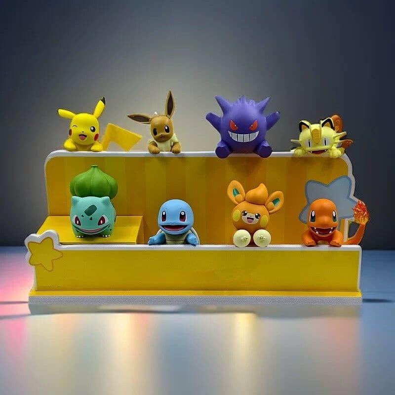 Figurine Pokémon Funism Hippers – Set des 8 boites - Trade Hunter