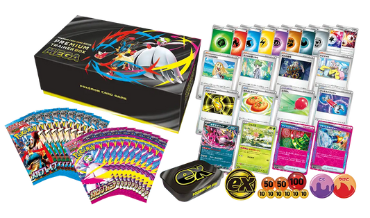 contenu premium trainer box pokemon mega 20 boosters