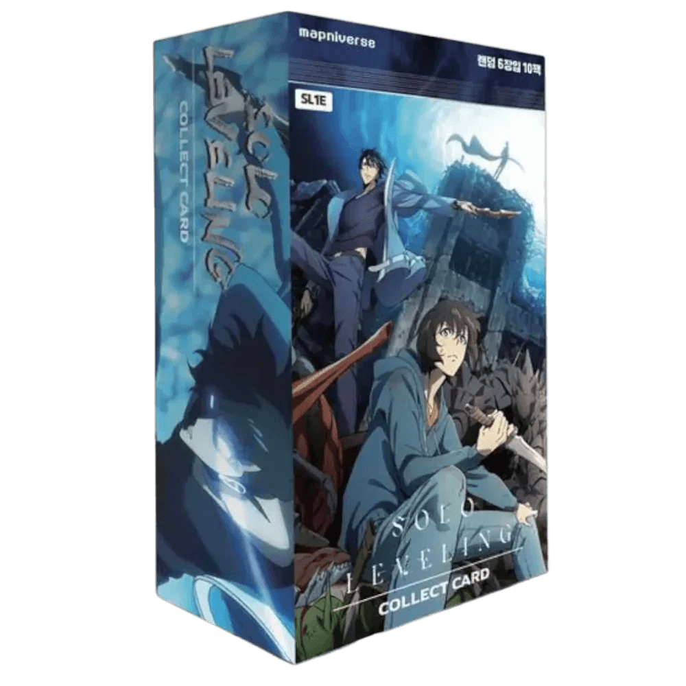 display solo leveling mapniverse corée 10 boosters + 1 promo