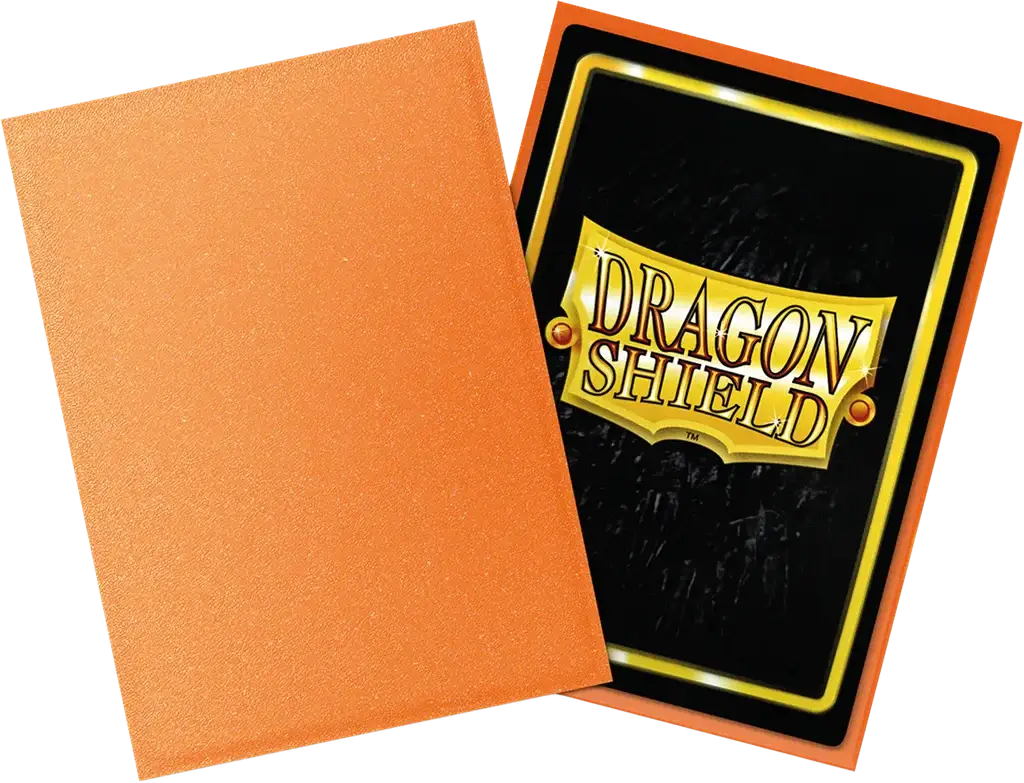 Sleeves Dragon Shield Matte – Amber (100 sleeves)