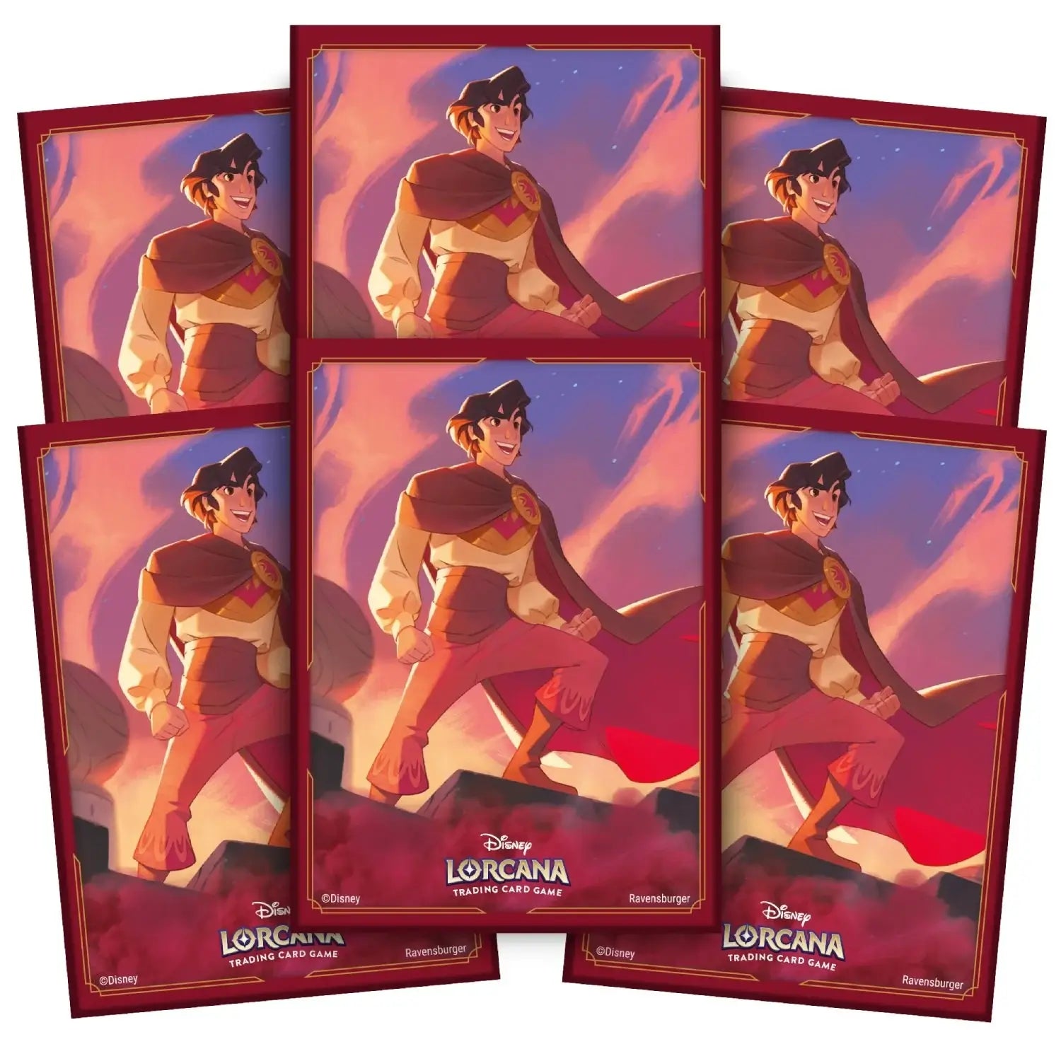 65 Pochettes Disney Lorcana – Aladdin Ciel Scintillant