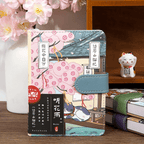 Carnet magnétique A6 Chat Japonais 224 pages – sakura