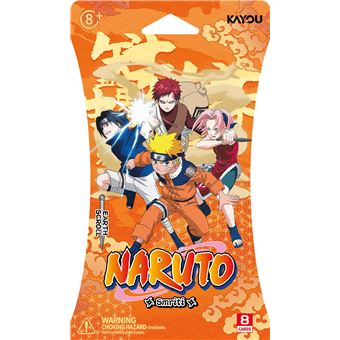 Kayou – Blister Naruto – Earth Scroll – 8 Cartes (FR)