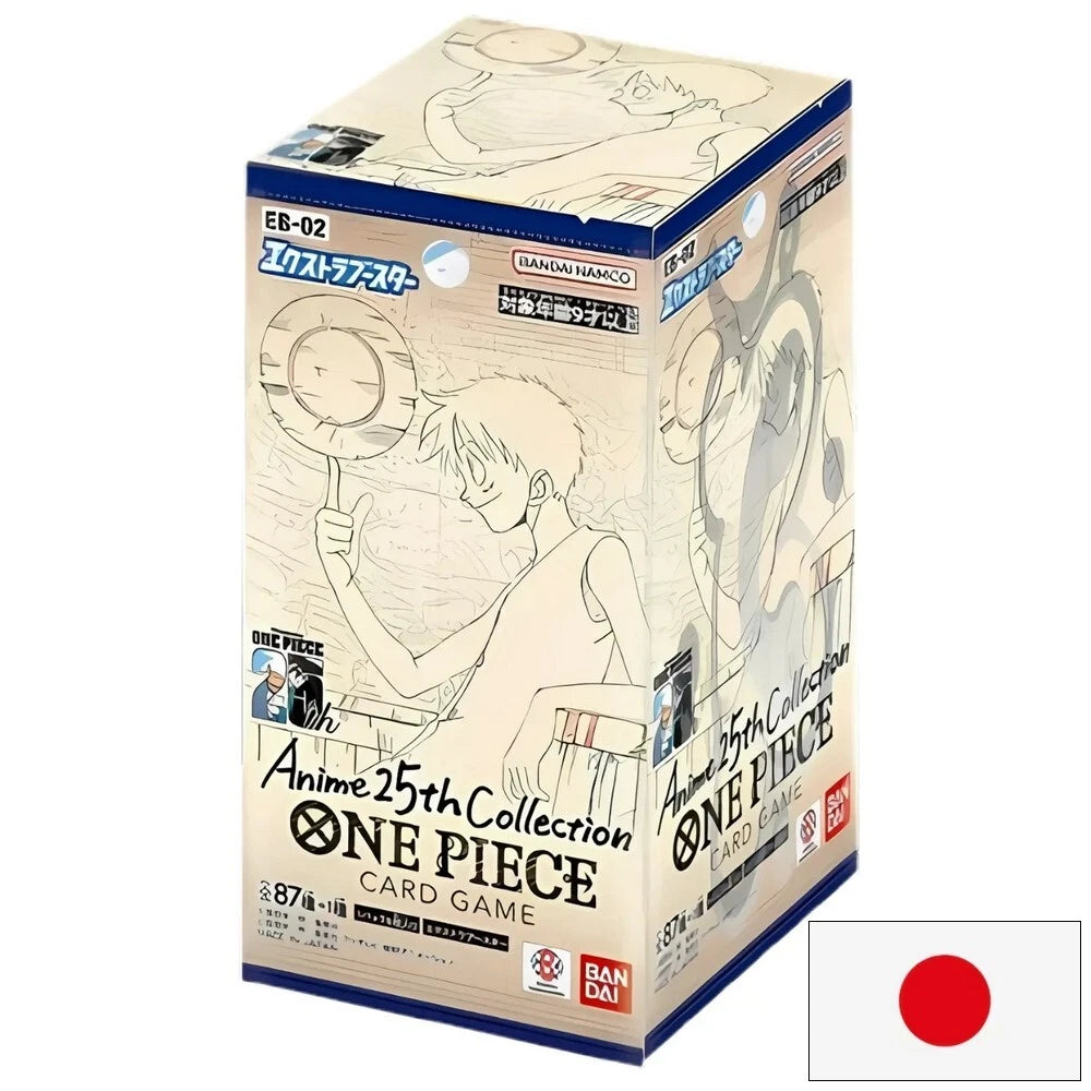 Display One Piece EB-02 Memorial Collection version japonaise – boite officielle scellée