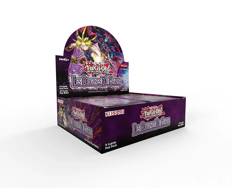 Yu-Gi-Oh! – Display 24 Boosters Les Origines du Chaos (FR)
