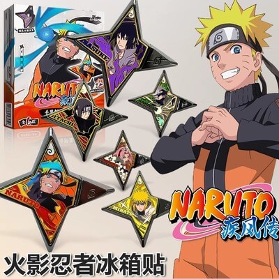DISPLAY : Shuriken Magnets Naruto