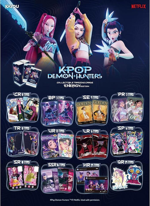 Booster Kayou – K-Pop Demon Hunters Energy Edition Série 1 EN