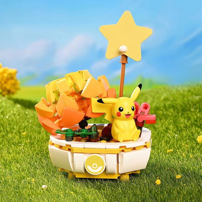 Keeppley Bonsai Pokémon Pikachu – Kit de construction officiel
