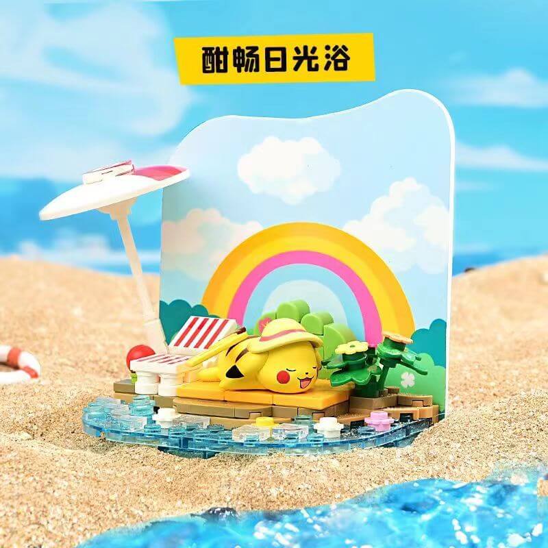 Keeppley Soaking Up The Sun – Pikachu Kit de Construction