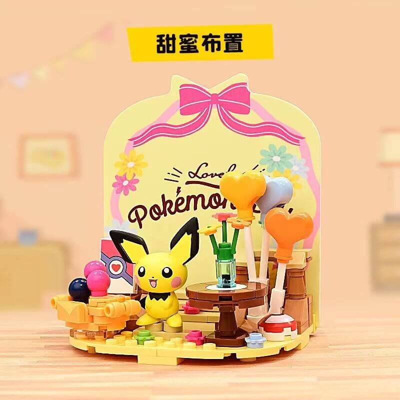 Keeppley Pokémon  Sweet Moment – Pichu Kit de Construction