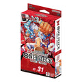 One Piece Card Game – Deck Débutant ST-31 Monkey D. Luffy Rouge (EN)