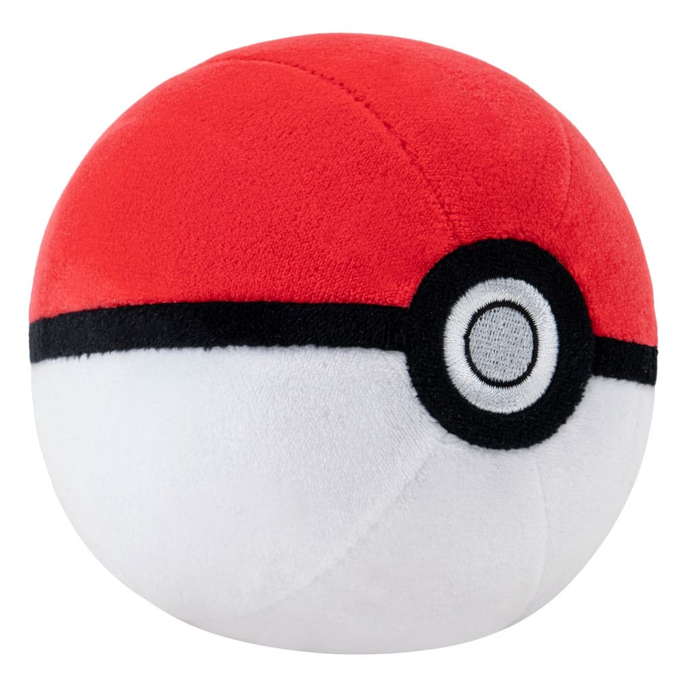 Peluche Pokémon Poké Ball 13 cm – vue de côté