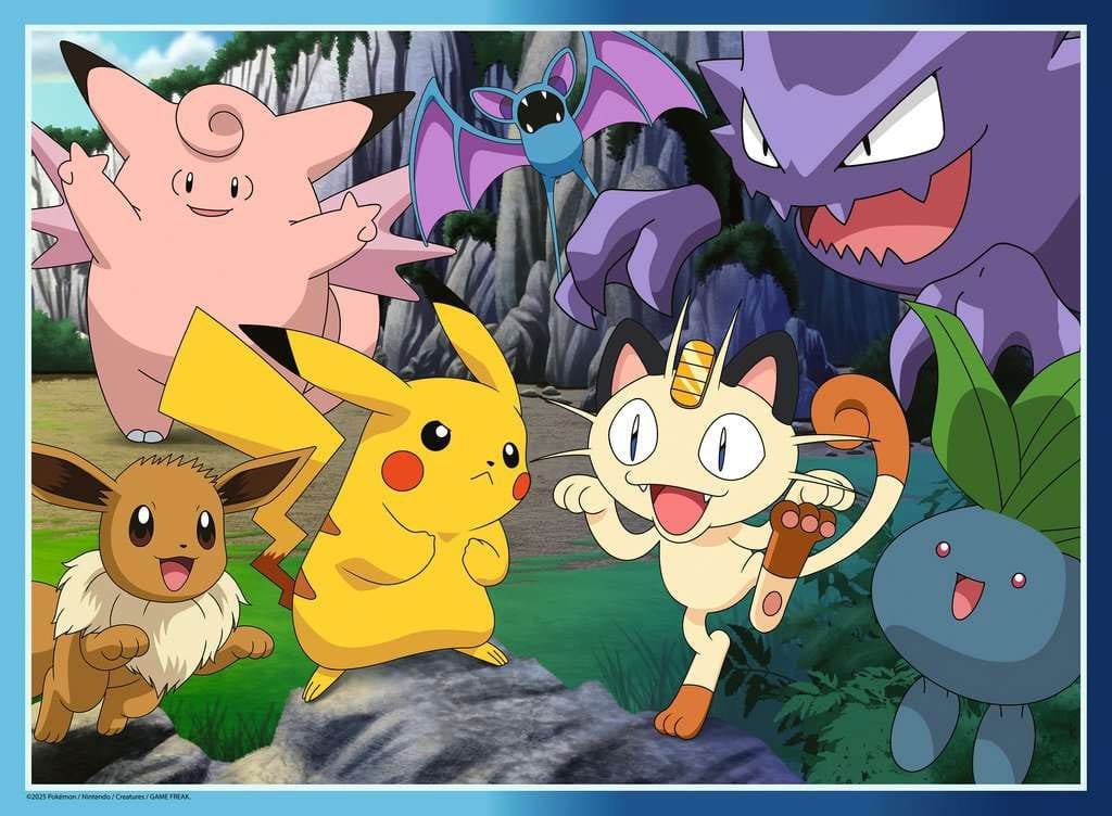 Puzzle Pokémon XXL Gotta Catch 'Em All 300 pièces – boîte vue complete