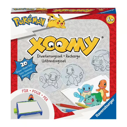 Xoomy® Recharge Pokémon – 20 films-modèles