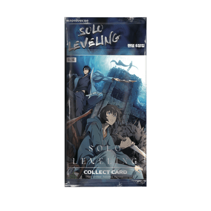 booster solo leveling mapniverse coréen 6 cartes