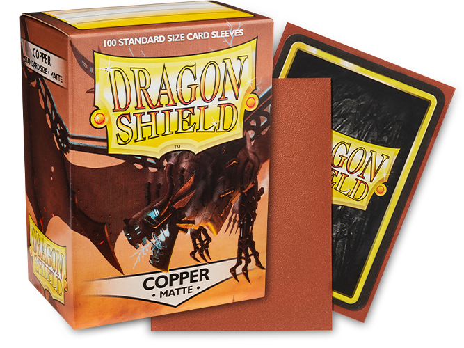 Dragon Shield – Sleeves Standard Matte – Copper (100 pcs)
