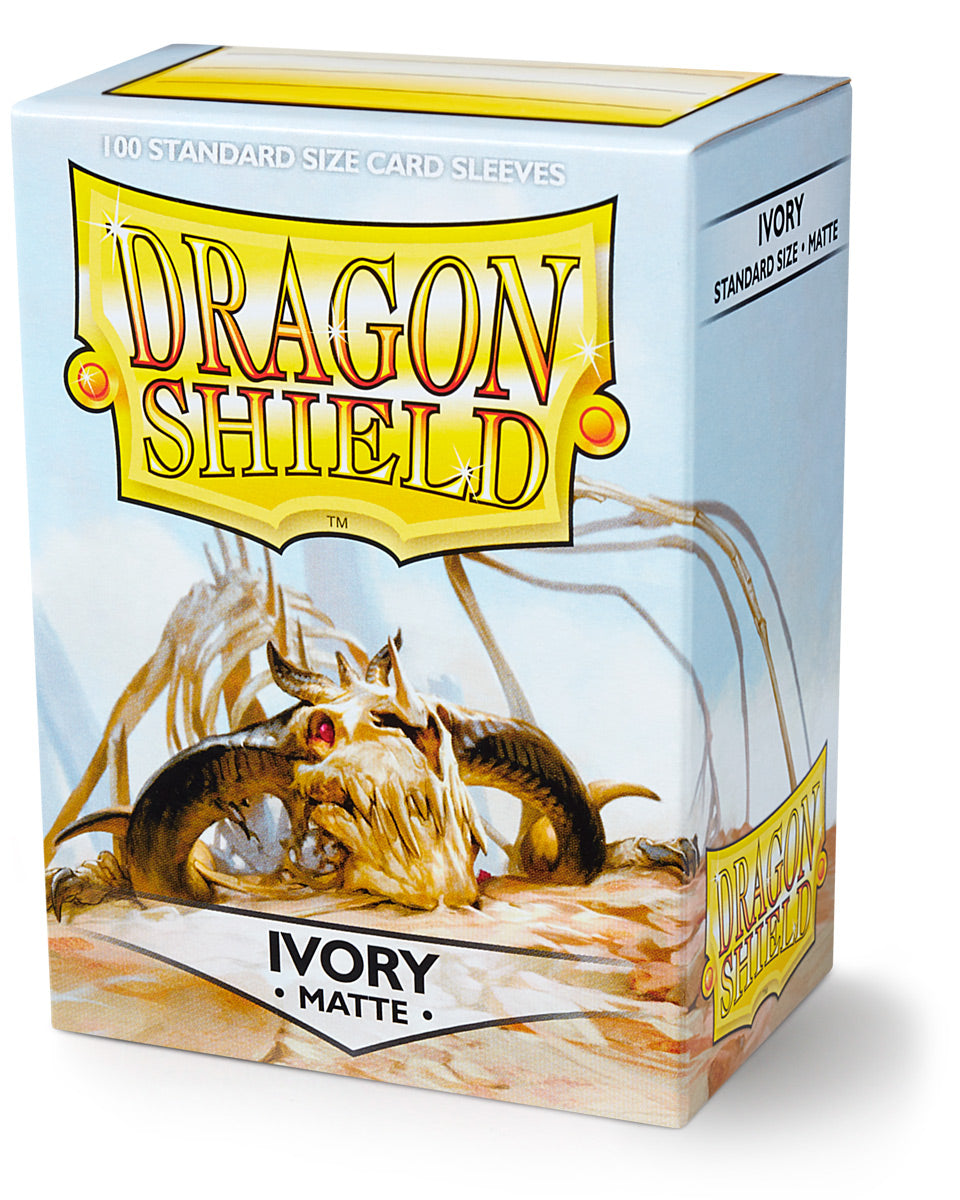 Dragon Shield – Sleeves Standard Matte – Ivory (100 pcs)