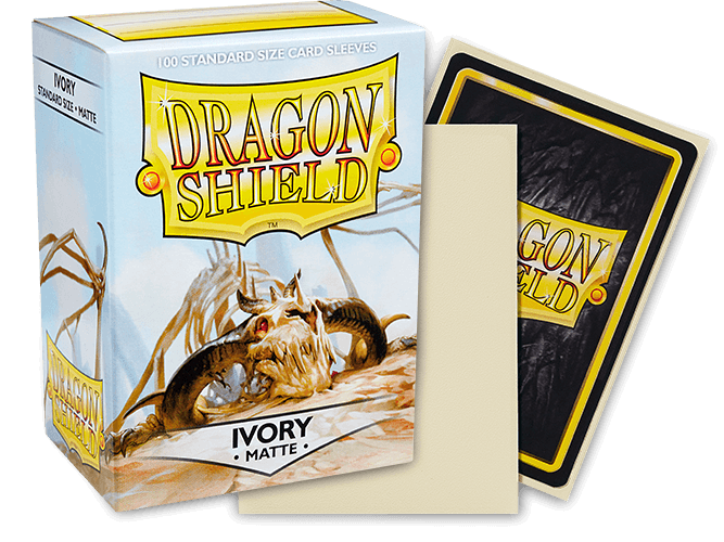 Dragon Shield – Sleeves Standard Matte – Ivory (100 pcs)