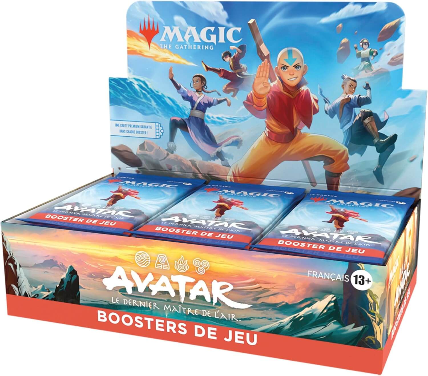 Magic: The Gathering – Avatar Le Dernier Maître de l’Air – Display 30 Boosters de Jeu FR
