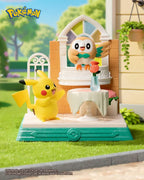 Blind Box Funism Diorama – Pikachu and Friends Pokémon Pikachu et chouette mini figurine