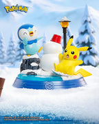 Blind Box Funism Diorama – Pikachu and Friends Pokémon Pikachu et Tiplouf mini figurine
