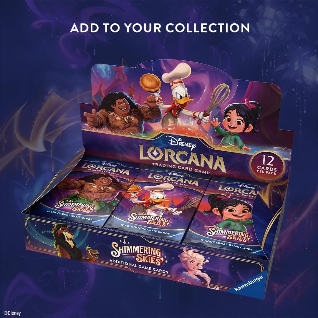 Disney Lorcana – Display 24 Boosters Ch.5 Ciel Scintillant