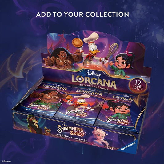 Disney Lorcana – Display 24 Boosters Ch.5 Ciel Scintillant