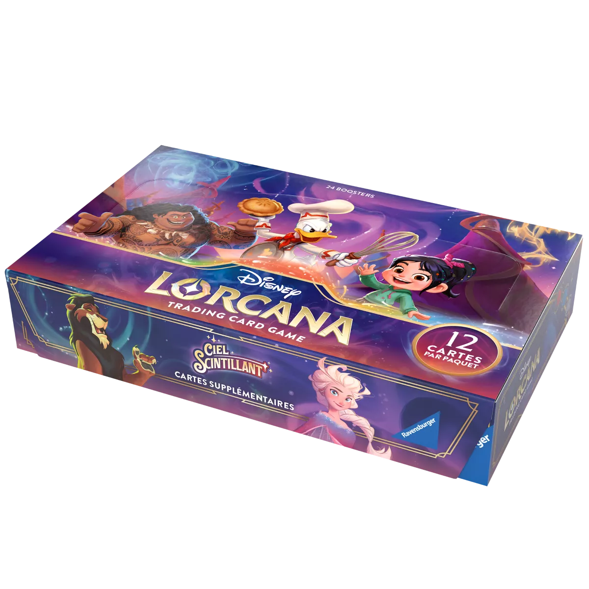 Disney Lorcana – Display 24 Boosters Ch.5 Ciel Scintillant