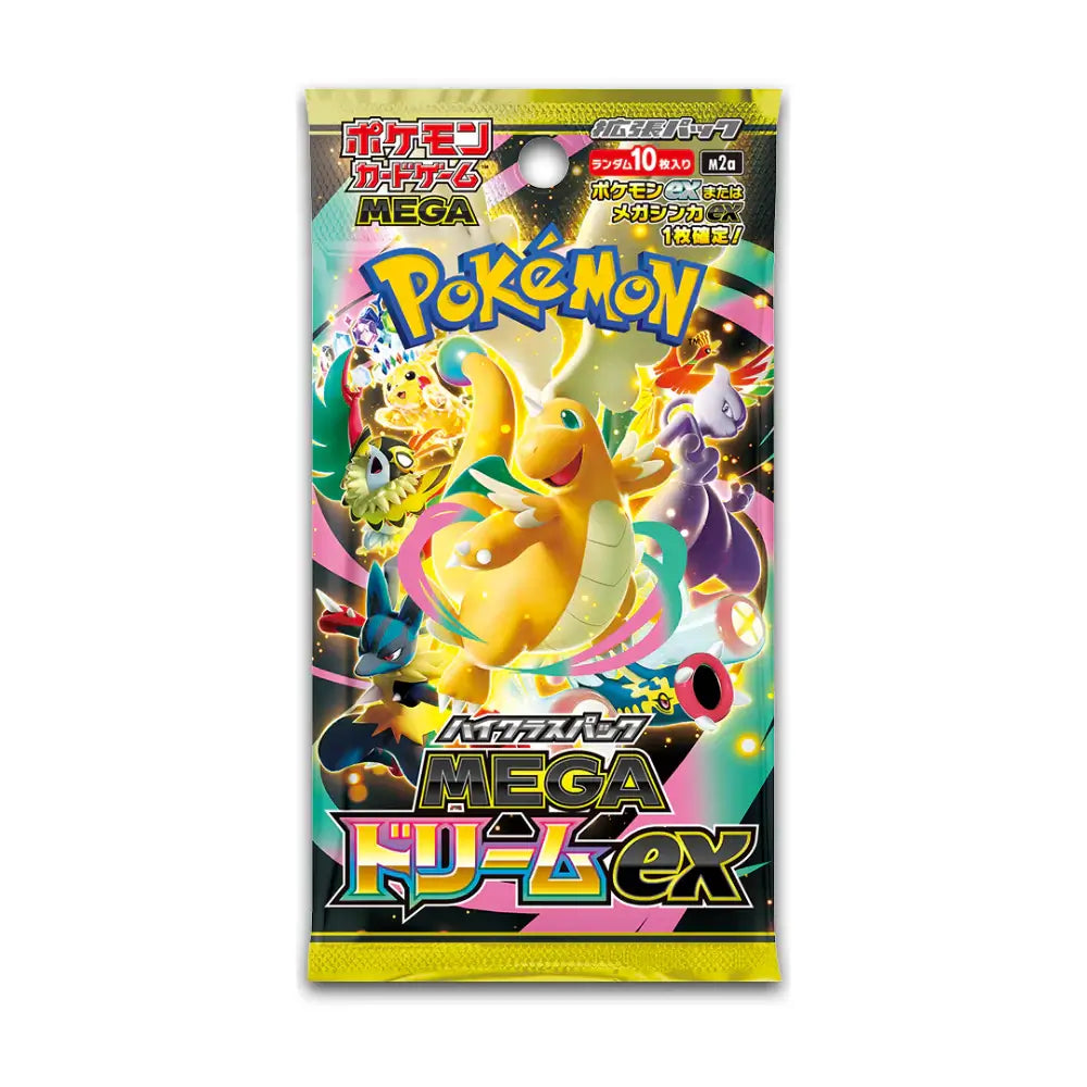 Booster Pokémon MEGA Dream ex M2A japonais – vue principale
