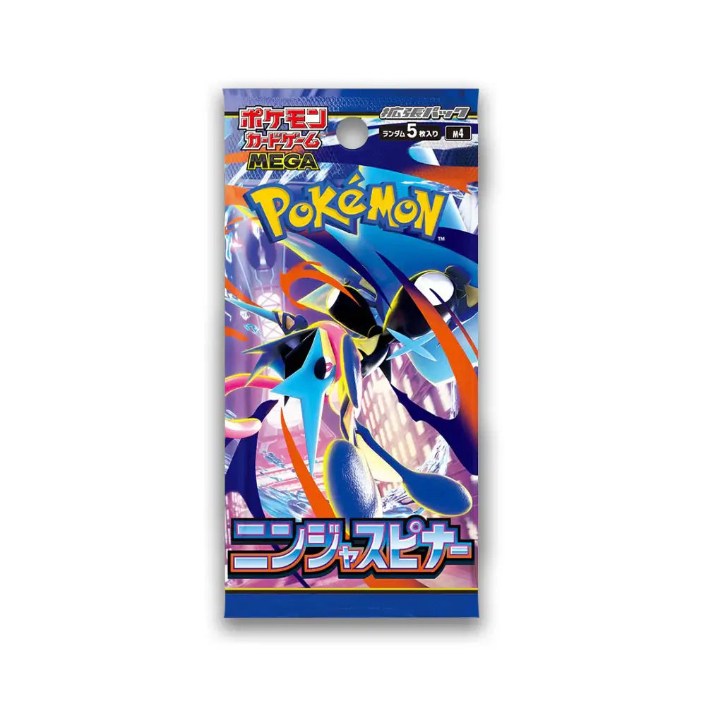 Pokémon – Display M4 Ninja Spinner (Japonais)