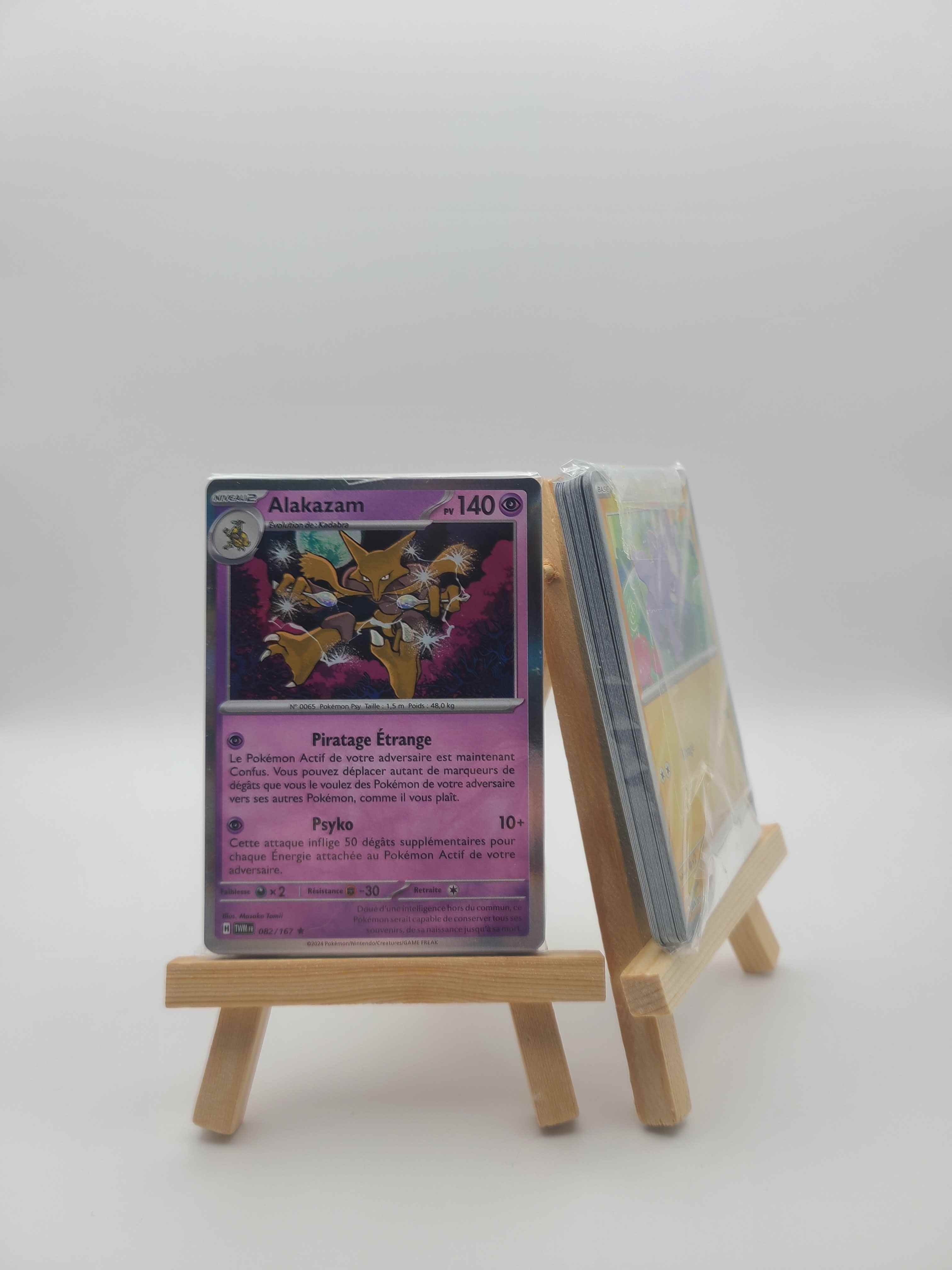 Booster mystère Pokémon 20 cartes françaises – vue de face