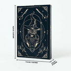 Carnet Fantasy – motif hibou sorcier