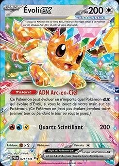Booster mystère Pokémon 5 cartes EX V françaises – evoli