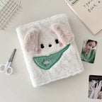 Classeur Kawaii A6 – modèle chien vert