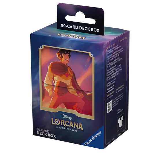 Deck Box 80+ Aladdin Ciel Scintillant – Disney Lorcana