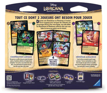 Disney Lorcana – Deck de Démarrage 2 Joueurs Jouets vs Super-Héros Ch.12 Contrées Inconnues
