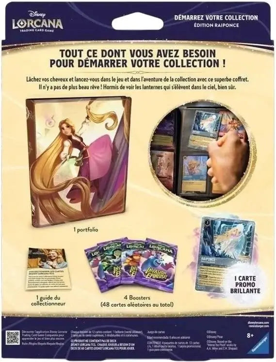 Disney Lorcana – Coffret Démarrez votre Collection Raiponce – Chapitre 13 Invasion Épineuse (FR)
