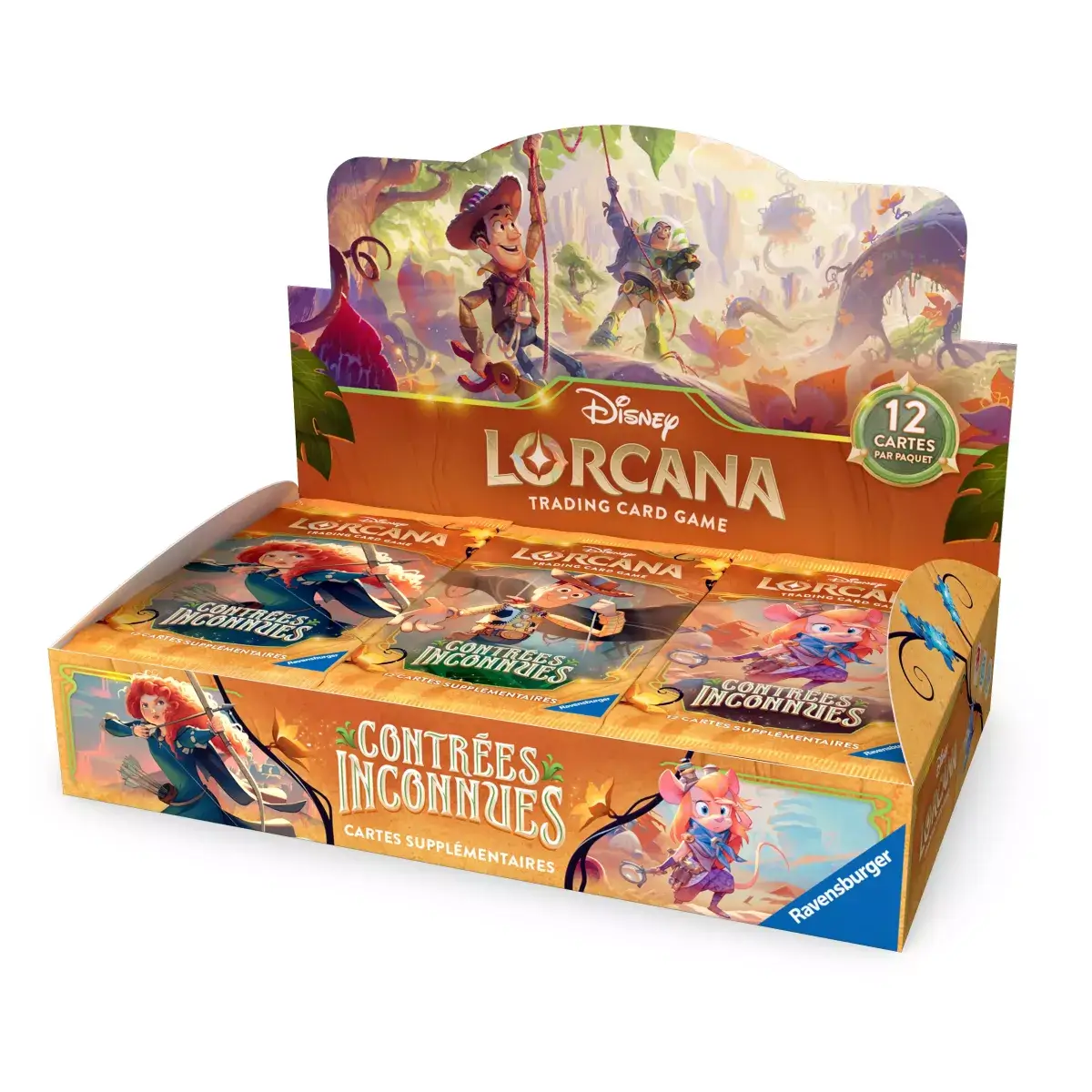 Disney Lorcana – Display 24 Boosters Ch.12 Contrées Inconnues