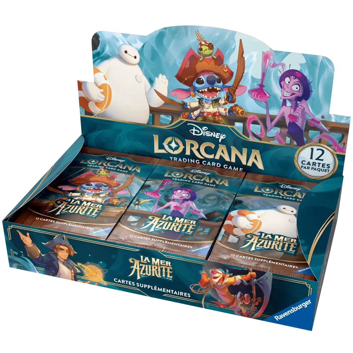 Disney Lorcana – Display 24 Boosters Ch.6 La Mer Azurite