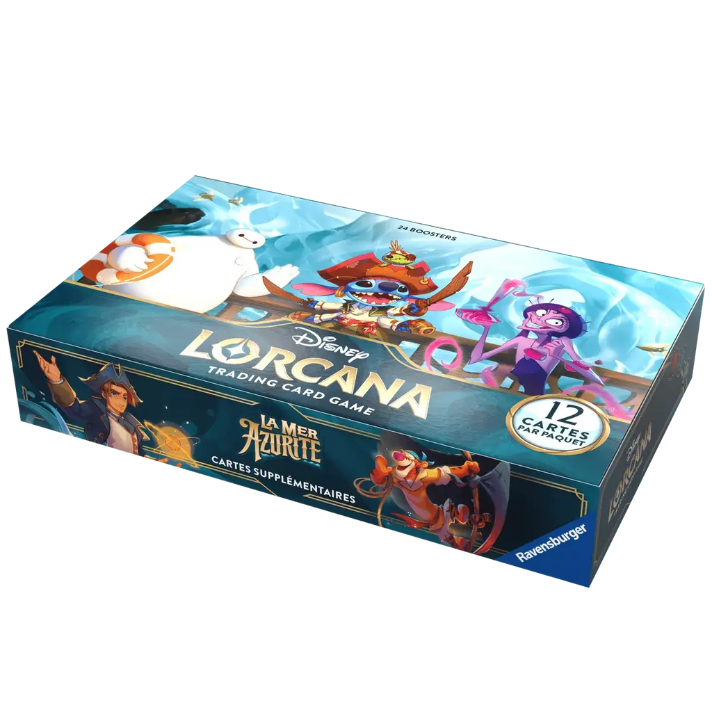 Disney Lorcana – Display 24 Boosters Ch.6 La Mer Azurite