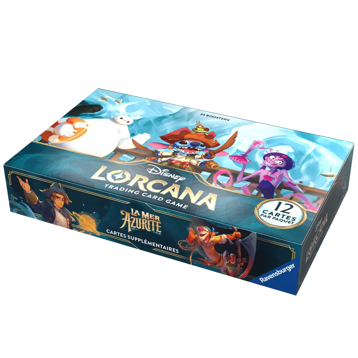 Disney Lorcana – Display 24 Boosters Ch.6 La Mer Azurite