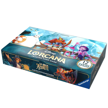 Disney Lorcana – Display 24 Boosters Ch.6 La Mer Azurite