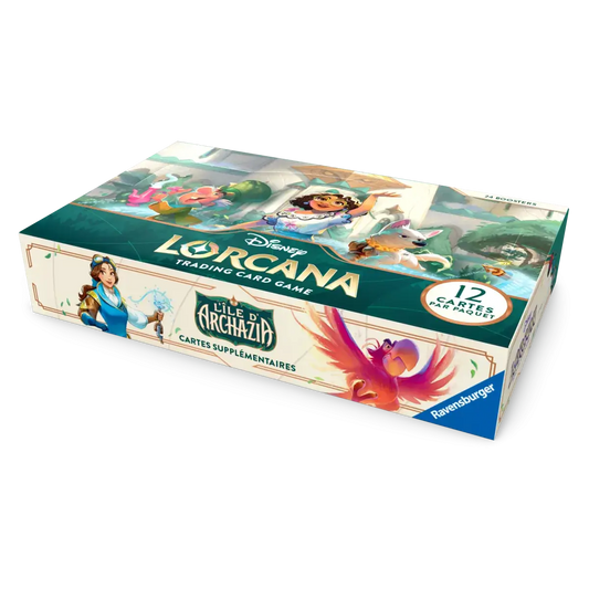 Disney Lorcana – Display 24 Boosters Ch.7 L'Île d'Archazia