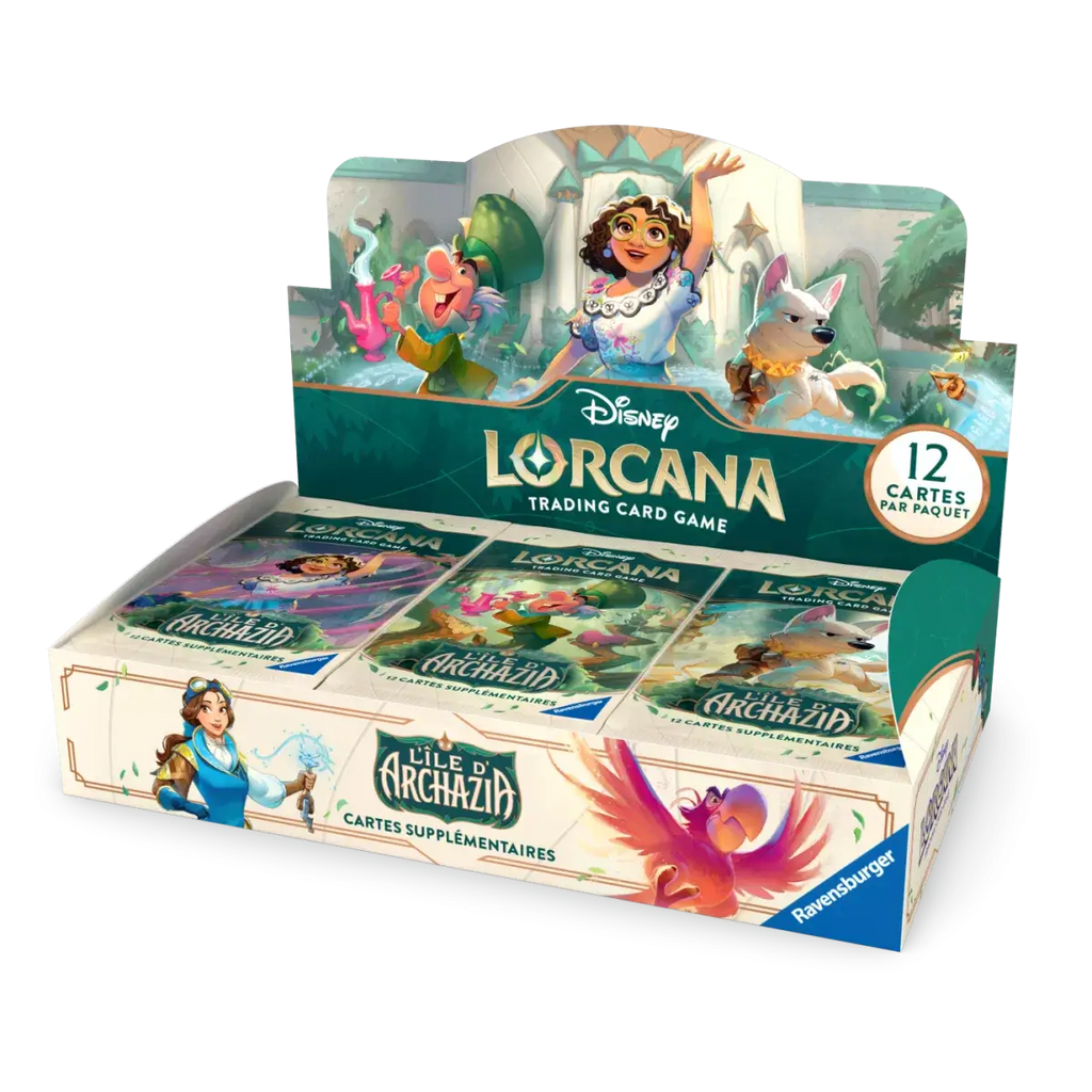 Disney Lorcana – Display 24 Boosters Ch.7 L'Île d'Archazia