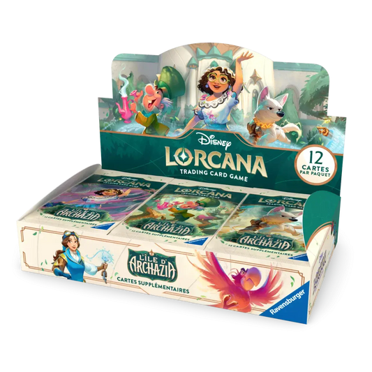 Disney Lorcana – Display 24 Boosters Ch.7 L'Île d'Archazia