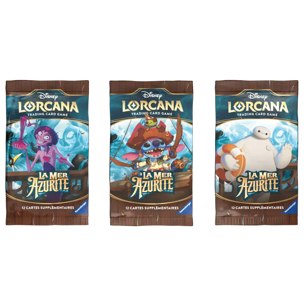 Disney Lorcana – Display 24 Boosters Ch.6 La Mer Azurite