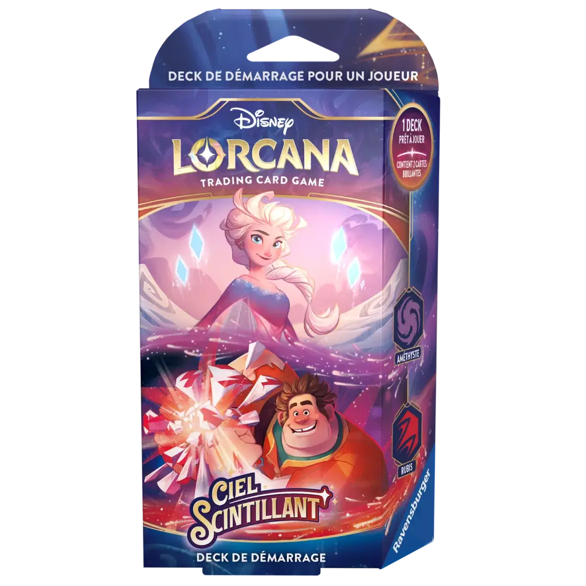 Disney Lorcana – Deck de Démarrage Elsa / Ralph – Ch.5 Ciel Scintillant